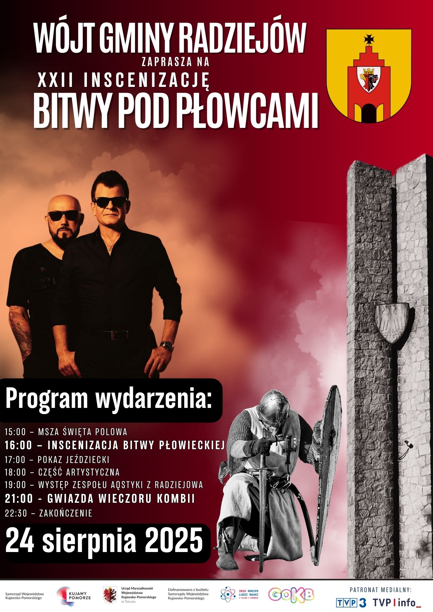 SERDECZNIE ZAPRASZAMY - XXII INSCENIZACJA BITWY POD PŁOWCAMI 